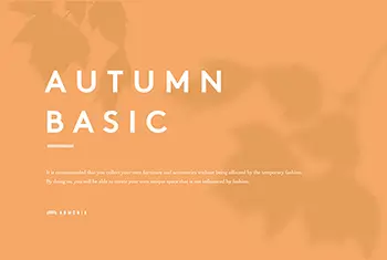 AUTUMN COORDINATE